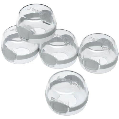 Clear View Stove Knob Covers, 2X5-Pack