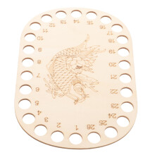 Wooden Embroidery Floss Organizer Cartoon Animal Cross Stitch Thread Holder for Tangle Storage