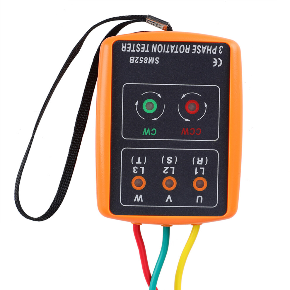 Precision Sm-852B 3-Phase 60V-600V Ac Rotation Sequence Tester 20Hz-400Hz 6901382793433