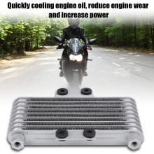 Engine Oil Cooler 125ml Radiator Kit for Motorcycle 125CC 150CC 200CC Models