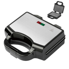 Electric Sandwich Maker with Removable Nonstick Plates for Compact Kitchens Dorms Apartments