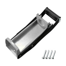Heavy Duty Wall Mounted 8/16 Oz Aluminum Can Crusher with Bottle Opener for Soda and Beer Recycling