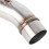 Easy Install Stainless Link Pipe for CB400 Motorcycle Exhaust 5