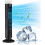 Air Cooler Fan, Streamlined Tower Fan with LED, USB Interface Black 5