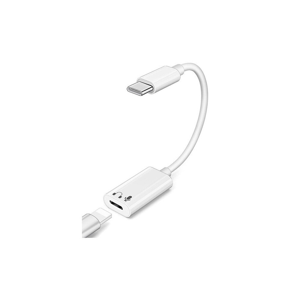 Usb-C To Lightning Headphone Adapter For 15 Pro Max, Type C Male To Lightning Female 9389440708761