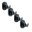4PCS Non-Punching Hanging Rod Clips Compatible with Horizontal Bars 1
