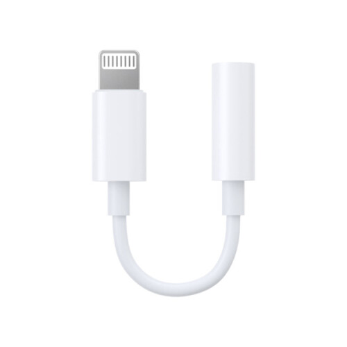 SiGN Lightning to 3.5mm AUX Adapter - White