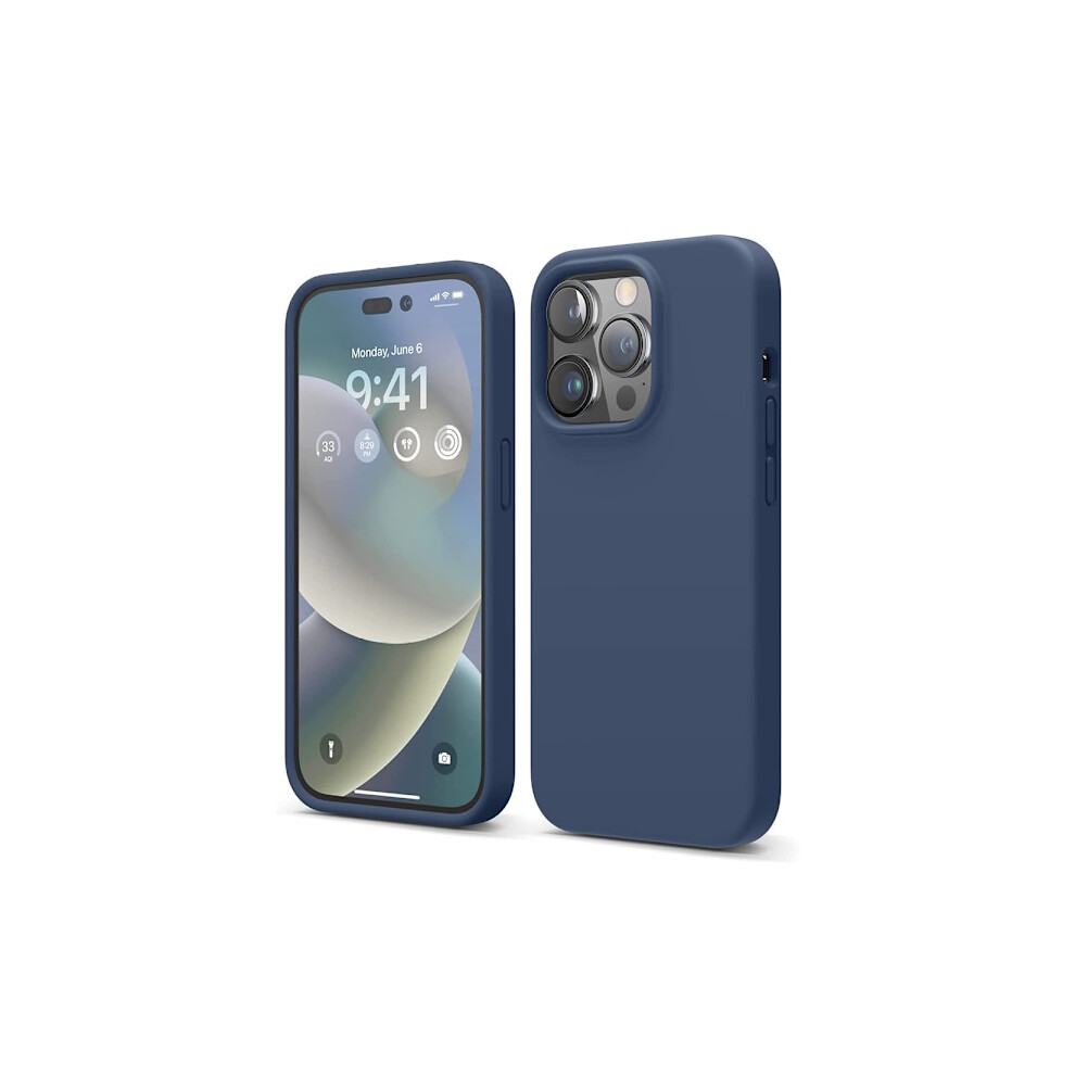 Compatible With Iphone 14 Pro - Professional Protective Floveme Case Dark Blue 9389440259386