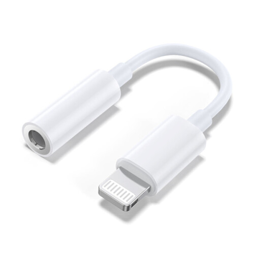 SiGN Lightning to 3.5mm AUX Adapter - White 1