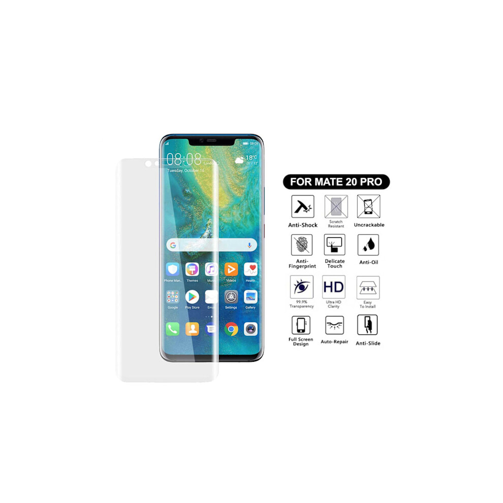 Full Coverage Compatible With Huawei Mate 20 Pro Screen Protector Nanoedge Protective Plastic Transparent 9389440259492