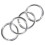 10 Color Silver Carabiner Hook Snap Hook Connector 4