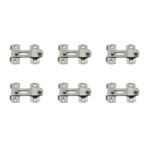 6 Pcs 20X50X70mm Stainless Steel Gate Door Bolt Latch Slide Lock Hardware