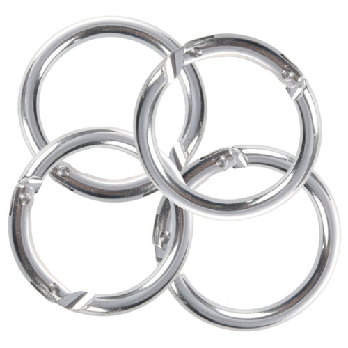 10 Color Silver Carabiner Hook Snap Hook Connector 2