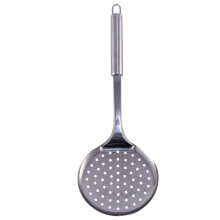 Stainless Steel Colander Strainer Mesh Scoop Slotted Skimmer Cooking Household Spoon Cookware