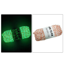 Home Decor Dark Yarn For Crochet 2mm Fancy Luminous Skein 1 Piece Yard Suitable Beginners To Knit Decorations Bedroom