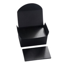 100 pcs/set Kraft paper blank cards BLACK black