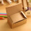100 pcs/set Kraft paper blank cards BLACK black 5