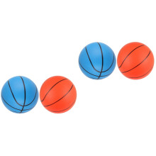 4 pcs Small Basketball Mini Plastic Basketball Youth Basketball For Toddlers Kids