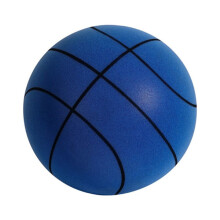 Silent basketball bouncing basketball BLUE 21CM Blue 21CM