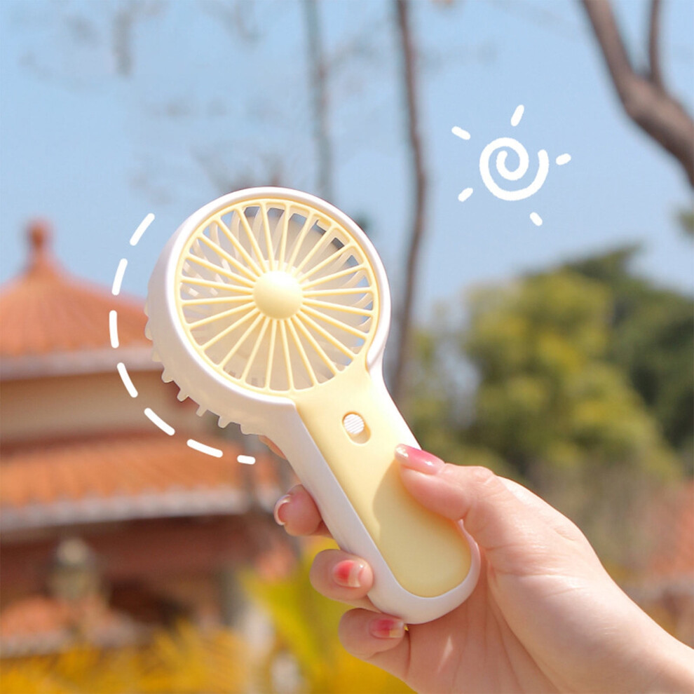 Bocqde Handheld Fan Rechargeable Usb Personal Fan With Base, Vertical Blower, Mini & Easy To Store - Clearance! 9389440807105