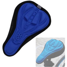 Bicycle Saddle, Children's Bikes Bicycle Seat Cushion, Boys & Girls Saddle Cover, Children's Bicycle Saddle Padded Saddle Gel Cushion, Blue Blue