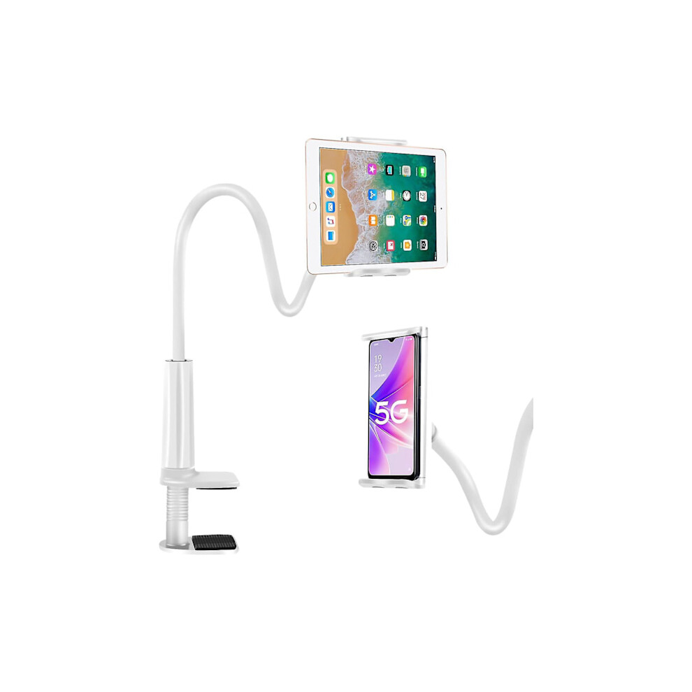 Gooseneck Tablet Holder For Bed, Compatible With Ipad, Mini, Air, Galaxy Tabs, Nintendo Switch, Kindle Fire, 30" Flexible Arm Clamp Stand 9389440861657