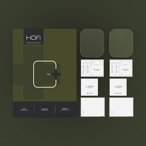 HOFI compatible with Apple Watchwith Apple Watch 10 46 mm 2-PACK Screen Protector Pro+ HydroFlex 1