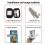 Smartphone Camera Mirror Reflection Clip Phone Reflection Black 4