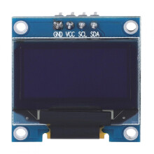 Emoshayoga Pantalla OLED de 128 x 64 0,96 Pulgadas, módulo LCD OLED 12864 Módulo de Placa para 51 Series MSP430 STM32