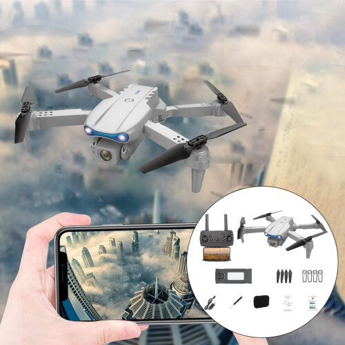 Drone Latest Drone with Camera Drone with Auto Foldable Quadcopter Best Beginner Drones App Quadairdrone