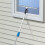 Professional Steel Window and Glass Squeegee with Replacement Rubber, 12" 2
