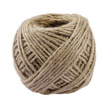 xiuh 40m natural brown jute hemp rope twine string cord shank craft string diy making brown