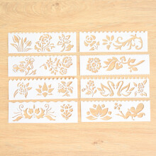 Stylish Journal Drawing Templates - Set of DIY Card Templates