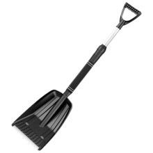 Winter Snow Shovel Portable Detachable Telescopic (black 9748) Retractable Abs Scraper Travel Car