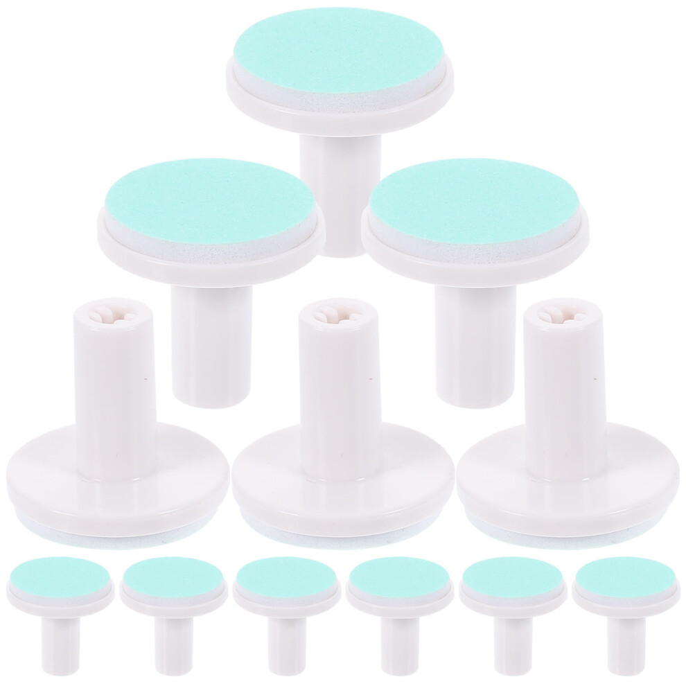 Guangmc 12pcs Newborn Nail Trimmer Replacement Pads Infant Grinding Heads