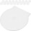 20 Pcs Disc Box Shell Dvdcd Single Transparent Thickened Packaging (20 Pieces) Case Storage Supply Travel Cases White 1