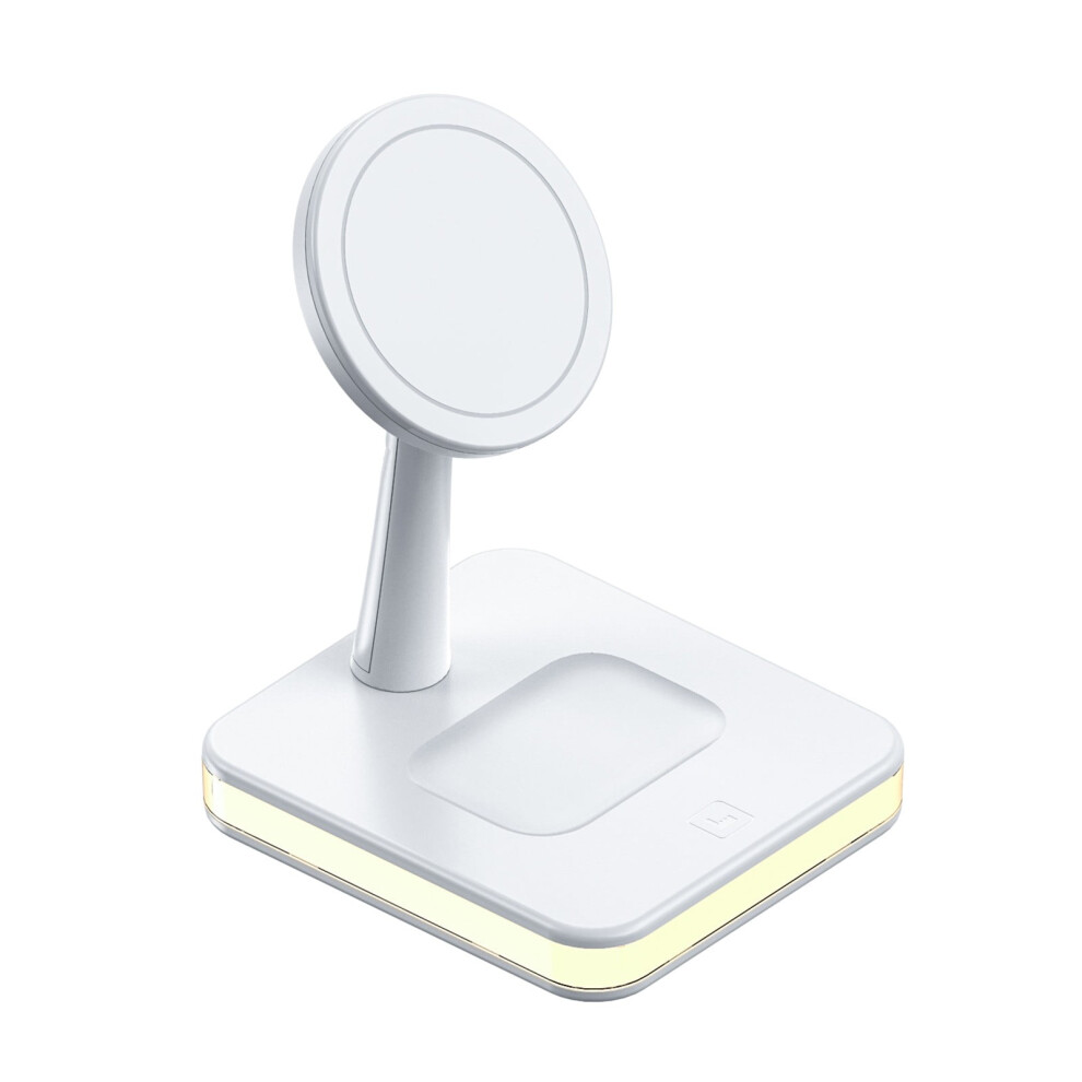 Kiplyki Two In One Wireless Charger 15W Fast Charging Led Lighting Multifunctional Magnetic Suction Wireless Charging 9110895393932