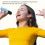 SUSUchens Bluetooth-compatible Karaoke Machine with Wireless Mics, Latency-Free, Volume Control, Multi-Compatibility, Blue 8