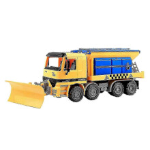 Friction Powered Snow Removal Plow Truck Construction Toy,Inertia Repair Car Toy, Engineering Vehic