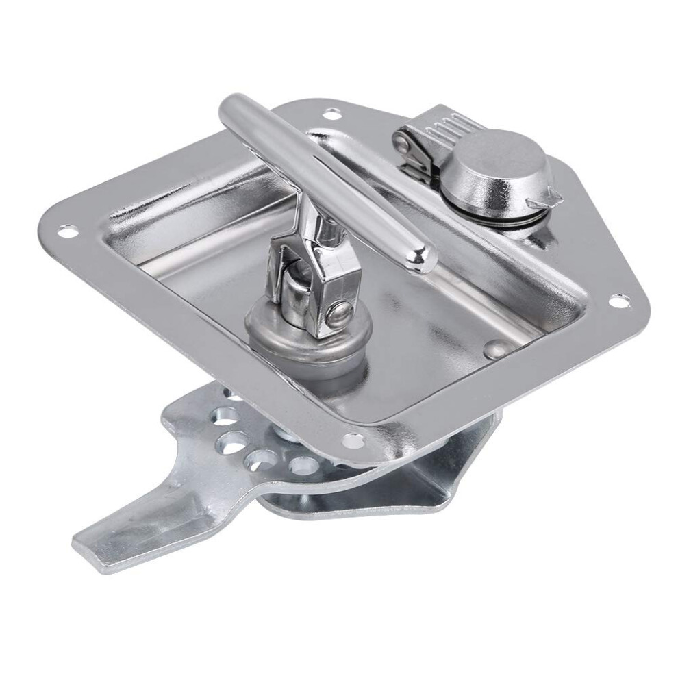 Stainless Steel T Handle Toolbox Latch Lock With Keys For Truck Or Trailer, Heavy Duty Secure Fit 9070919149887
