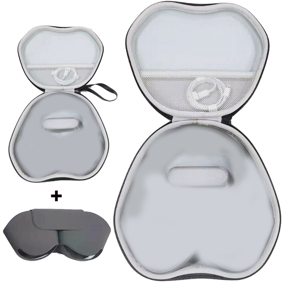 Susuchens Headset Storage Bag Shock-Proof Anti-Drop Hard Eva Bluetooth-Compatible Headphone Storage Holder For Compatible With Airpods Max Grey 9389440713666