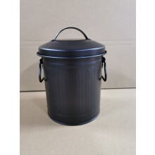 Hemoton Fireplace Ash Bucket Household Coal Bucket Small Coal Bin Multi-functional Burner Bucket Incinerator