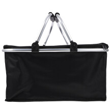 1pc Takeaway Picnic Basket Oxford Cloth Lunch Tote Bag for Picnic Camping