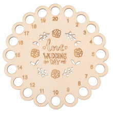 3 pcs Embroidery Floss Organizer Hollow Home Threading Plate Wooden Thread Holder