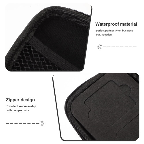 Microphone Storage Case Bag Data Line Travel Accessories Electronic Product Portable Cable 1