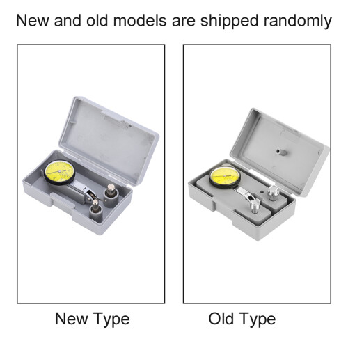 0.01mm Precision Lever Dial Test Indicator Gauge Kit with Grey Storage Case 2