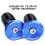 Aluminum Alloy Handlebar Plug Bicycle Handlebar Plug Road Folding Expansion Plug blue 1
