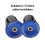 Aluminum Alloy Handlebar Plug Bicycle Handlebar Plug Road Folding Expansion Plug blue 4