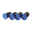 Aluminum Alloy Handlebar Plug Bicycle Handlebar Plug Road Folding Expansion Plug blue 3