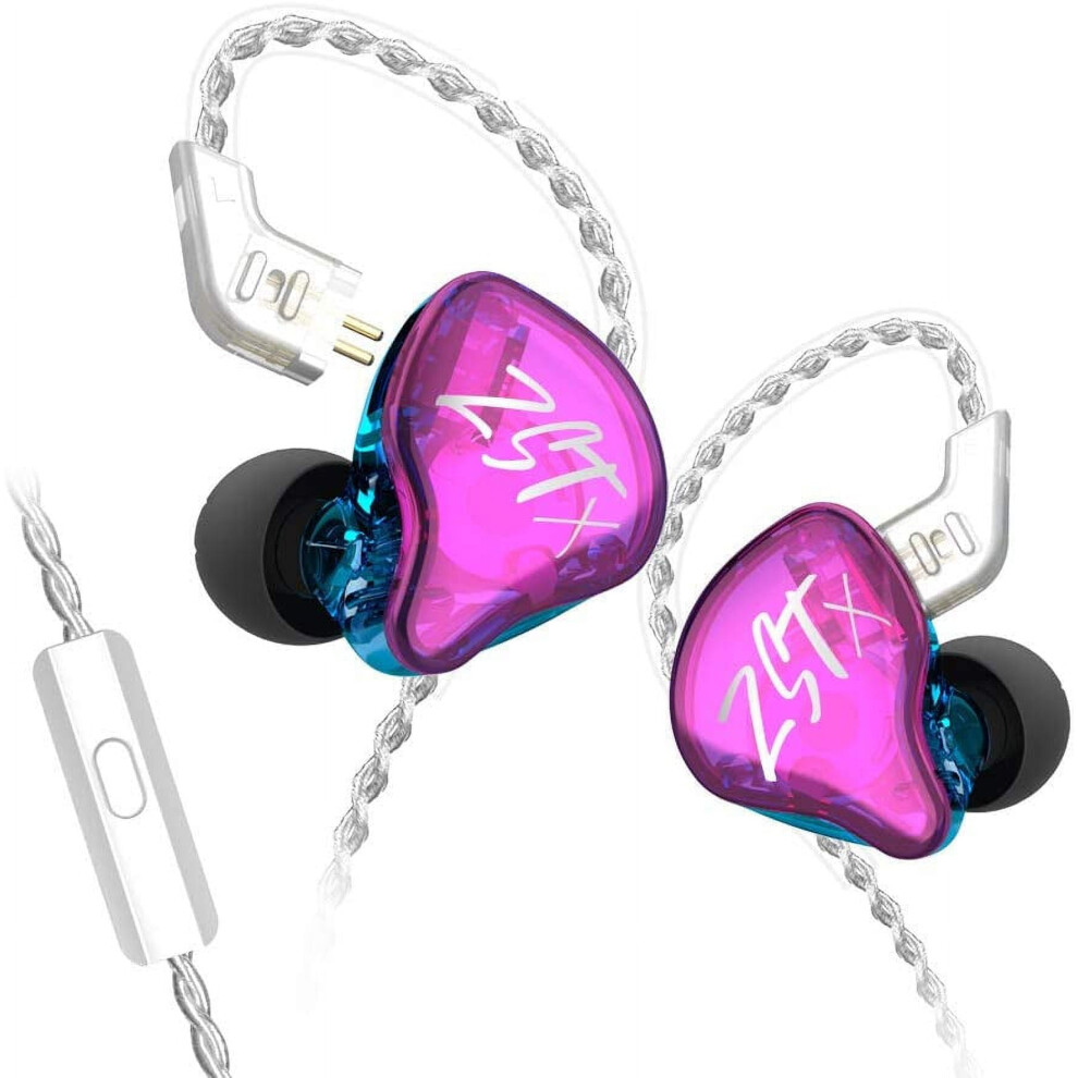 Kz Zstx Hybrid 1Ba+1Dd In Ear Monitor Earbuds Balance Armature With Dynamic In-Ear Earphone Headphones Hifi 9389440265288